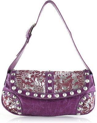 

Ed Hardy Hand-held Bag(Purple)