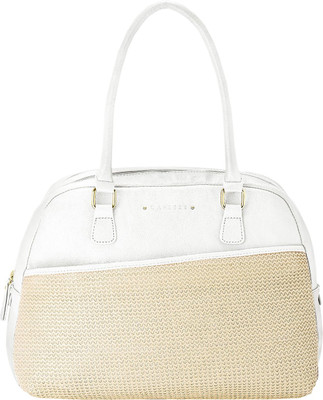 

Caprese Shoulder Bag(White, Beige), Beige;white