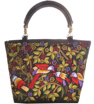 

Soulful Threads Hand-held Bag(Black)