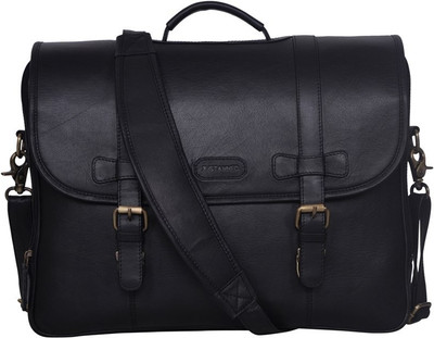 

Justanned Messenger Bag(Black)