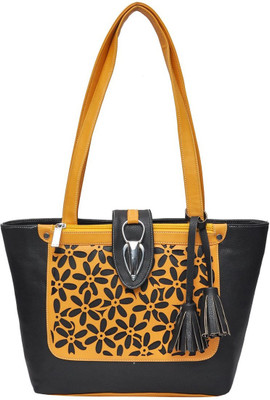 

Hawai Shoulder Bag(Yellow, Black), Black;yellow