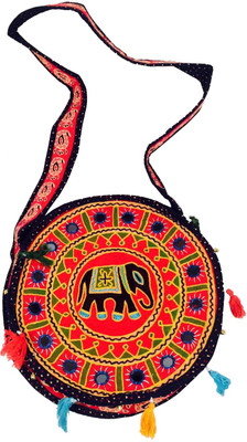Kalakari Sling Bag(Red)