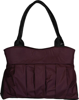 

Noble Designs Hand-held Bag(Purple, Black), Black;purple