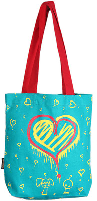 

Kanvas Katha Tote(Blue)
