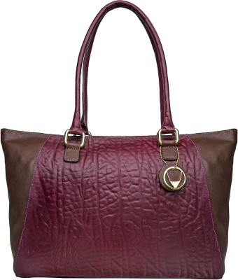 

Hidesign Shoulder Bag(Purple, Brown), Brown;purple