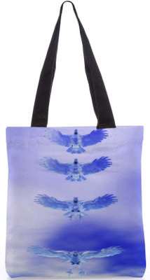 

Snoogg Tote(Blue, Purple)
