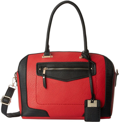 

Stella Ricci Hand-held Bag(Red, Black), Black;red