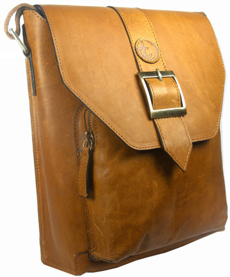 

Trendy Guys Messenger Bag(Tan)