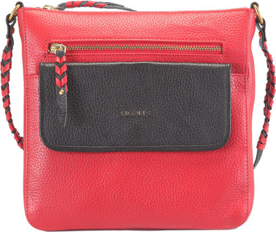 

Adamis Shoulder Bag(Red, Black), Black;red
