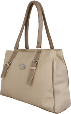 

CRYSTLE Hand-held Bag(Beige)