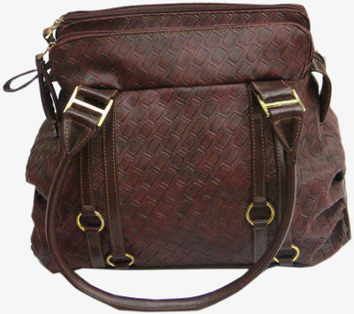 

J Blues Shoulder Bag(Maroon, Brown), Brown;maroon