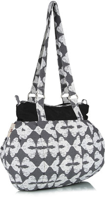

Home Heart Tote(White, Black), Black;white