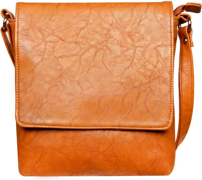 

Louise Belgium Women Casual Brown Leatherette Sling Bag