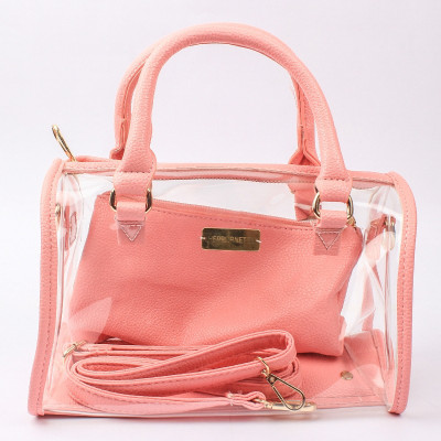 

Hepburnette Hand-held Bag(Pink)