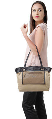 

Lavie Shoulder Bag(Brown, Beige), Beige;brown