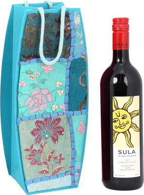 

Rajrang Bottle Bag(Blue)
