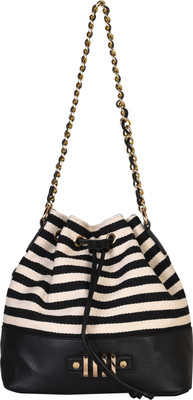 

Chemistry Shoulder Bag(Black, White)