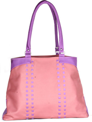 VOGG Hand-held Bag(Purple, Brown), Brown;purple