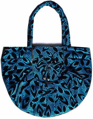 

Anas Messenger Bag(Black, Blue)