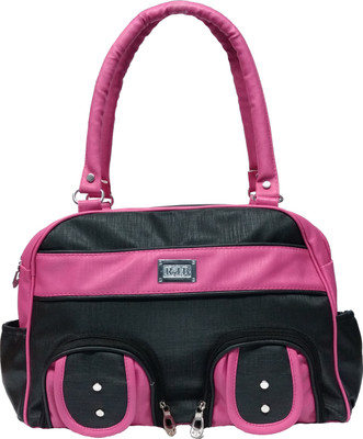 

Lifestyle Fashion Hand-held Bag(Brown, Black), Black;brown