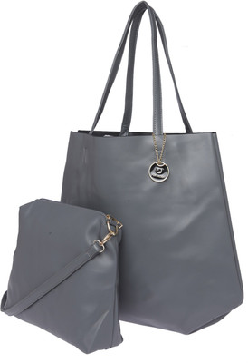 

Fur Jaden Tote(Grey)