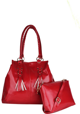 

Glasy Shoulder Bag(Red)