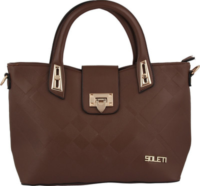 

Soleti Hand-held Bag(Brown)