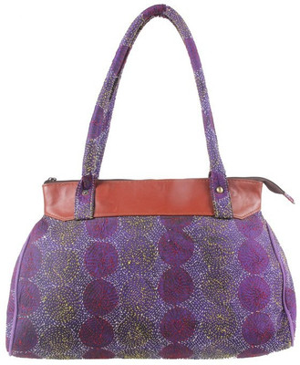 

Jaipur Textiles Hub Shoulder Bag(Purple)