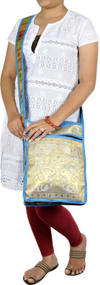 

Lal Haveli Sling Bag(Blue)