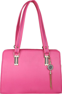 

Women Marks Shoulder Bag(Pink)