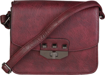 

Pierre Cardin Sling Bag(Maroon)