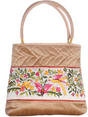 

Soulful Threads Hand-held Bag(Beige)