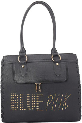 

The Blue Pink Hand-held Bag(Black)