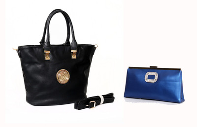

Carry on Bags Hand-held Bag(Black, Blue)