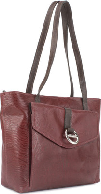 

Hidesign Hand-held Bag(Red, Maroon), Maroon;red