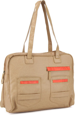

Baggit Hand-held Bag(Beige, Brown)