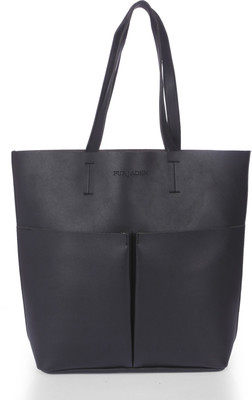 

Fur Jaden Tote(Black)