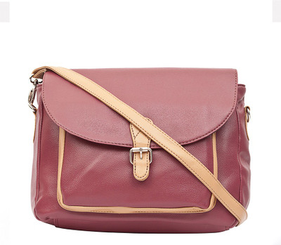 

Bagsy Malone Messenger Bag(Maroon)