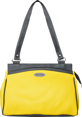 

Fostelo Shoulder Bag(Yellow, Black), Black;yellow