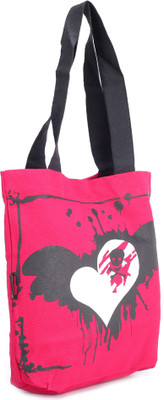 

Kanvas Katha Tote(Pink)