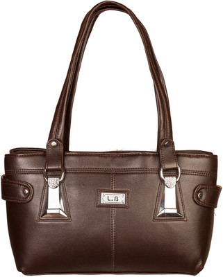 Louise Belgium Hand-held Bag(Brown)