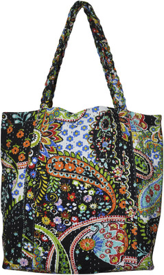 

Lal Haveli Hand-held Bag(Black)