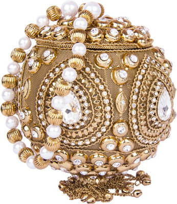 

ShravyaArts Pouch Potli(Gold)