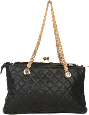 Miss Sunshine Hand-held Bag(Black)