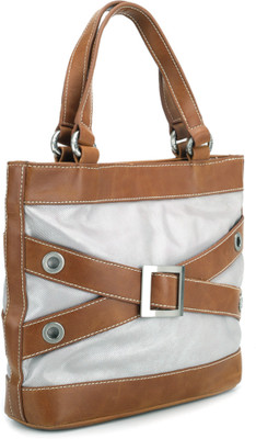 

Kiara Hand-held Bag(Brown, Grey)