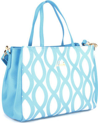 

Lavie Tote(White, Blue), Blue;white