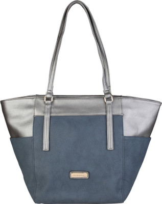 

Pierre Cardin Shoulder Bag(Blue, Grey)