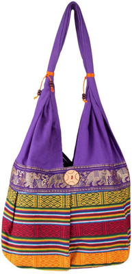 

Khatri Handicrafts Messenger Bag(Purple)