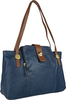 

Hidesign Shoulder Bag(Blue, Tan)