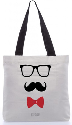 

Snoogg Tote(White, Black, Red), Black;red;white